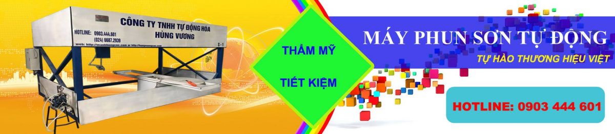 Máy phun sơn tự động 