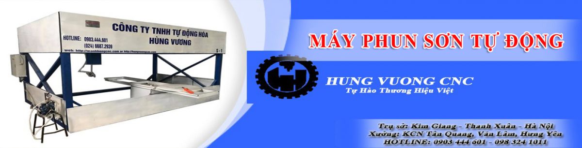 Máy phun sơn tự động 