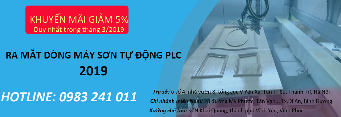 Máy phun sơn tự động 