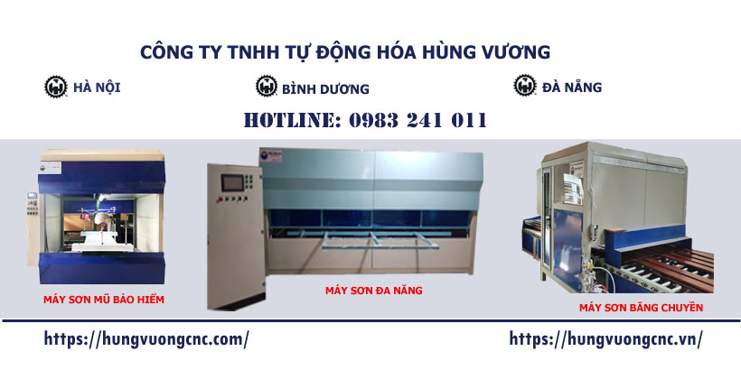 Máy phun sơn tự động 
