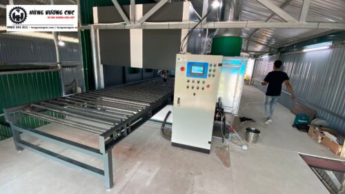 Dây chuyền sơn sấy tại Huế _ Hùng Vương CNC